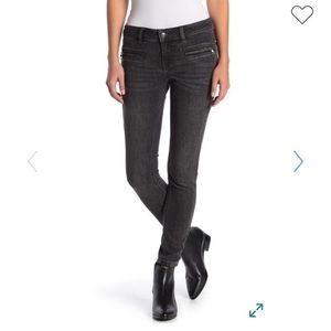 Free People Galaxy Black Zipper Jeans